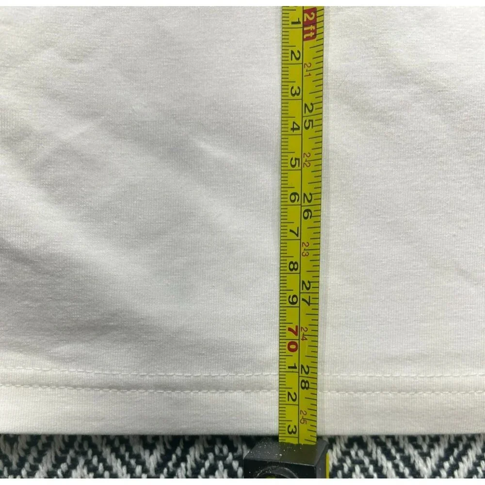 Ben Sherman Men's Colorblock Cotton T-Shirt Coconut Milk Size L Classic Fit $69 - Picture 3 of 7